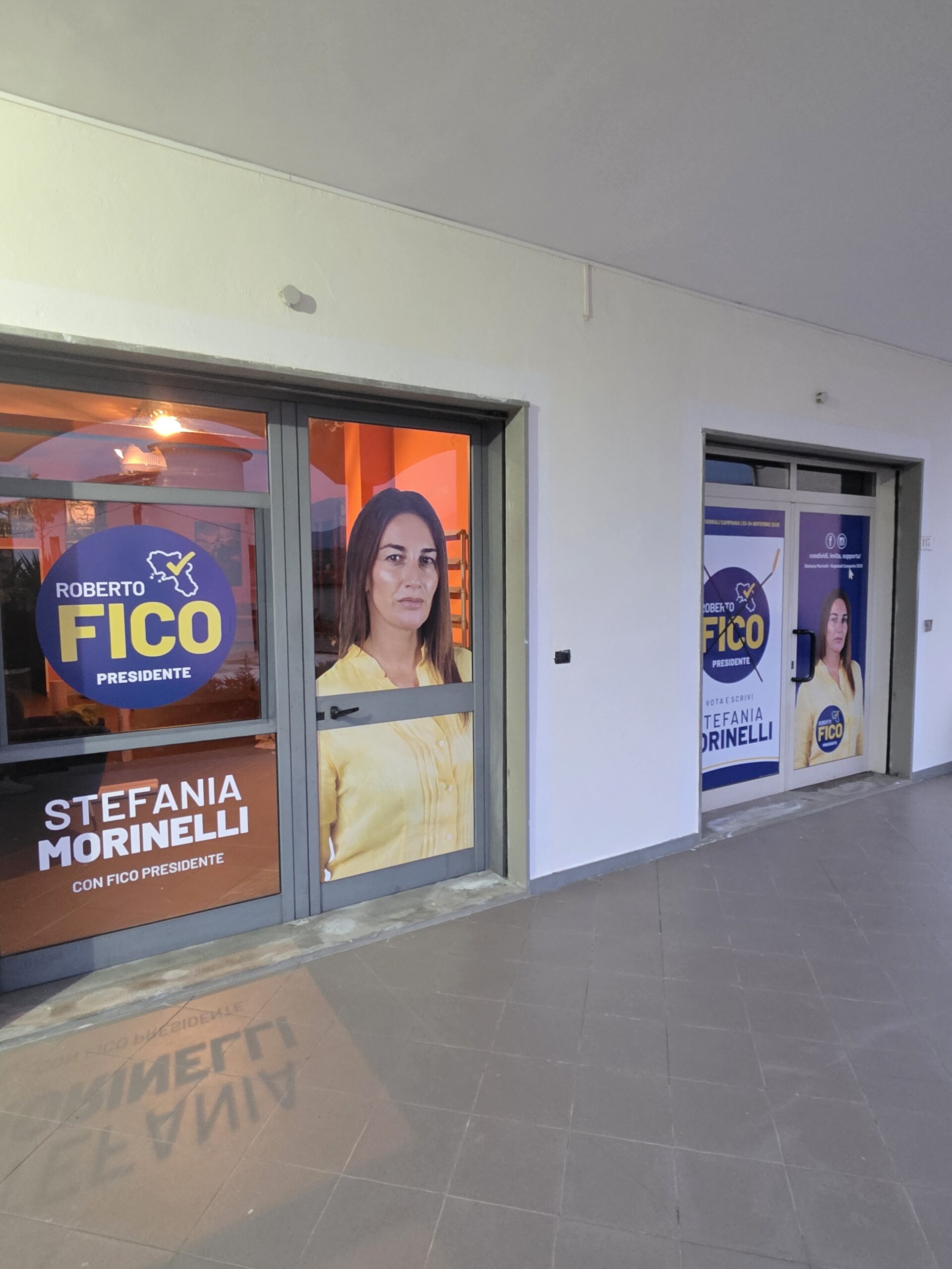 Allestimento sede elettorale Allestimento sede elettorale