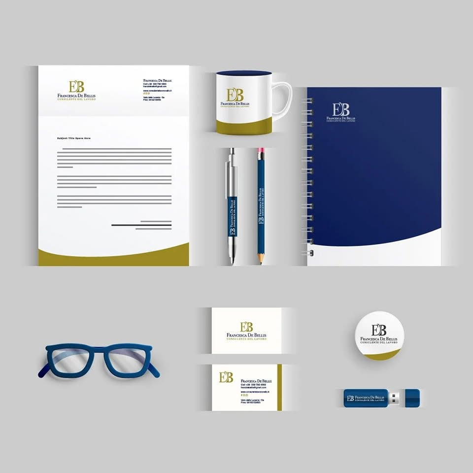 Francesca de Bellis - Brand identity