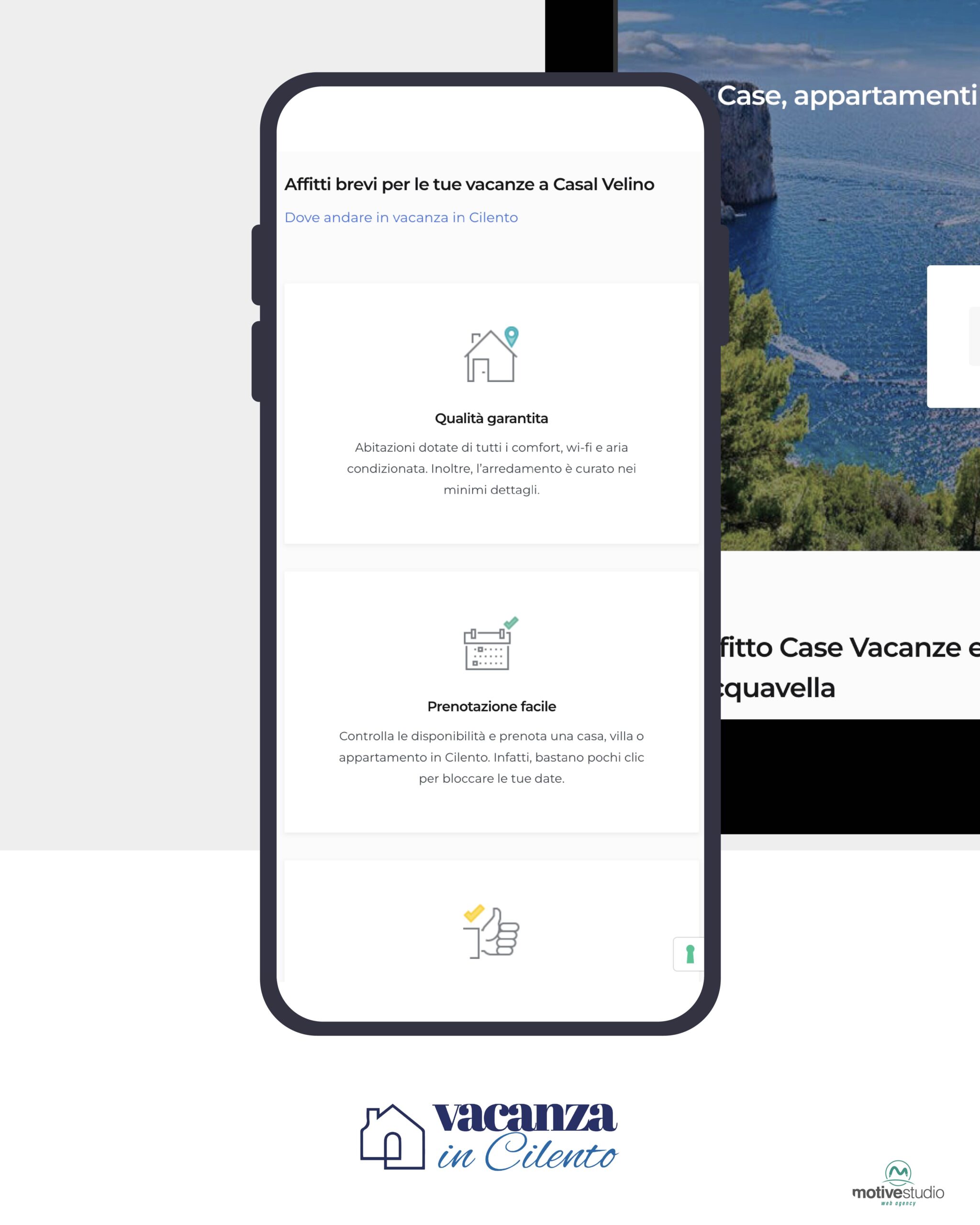 Realizzazione E-commerce Vacanza in Cilento Realizzazione E-commerce Vacanza in Cilento