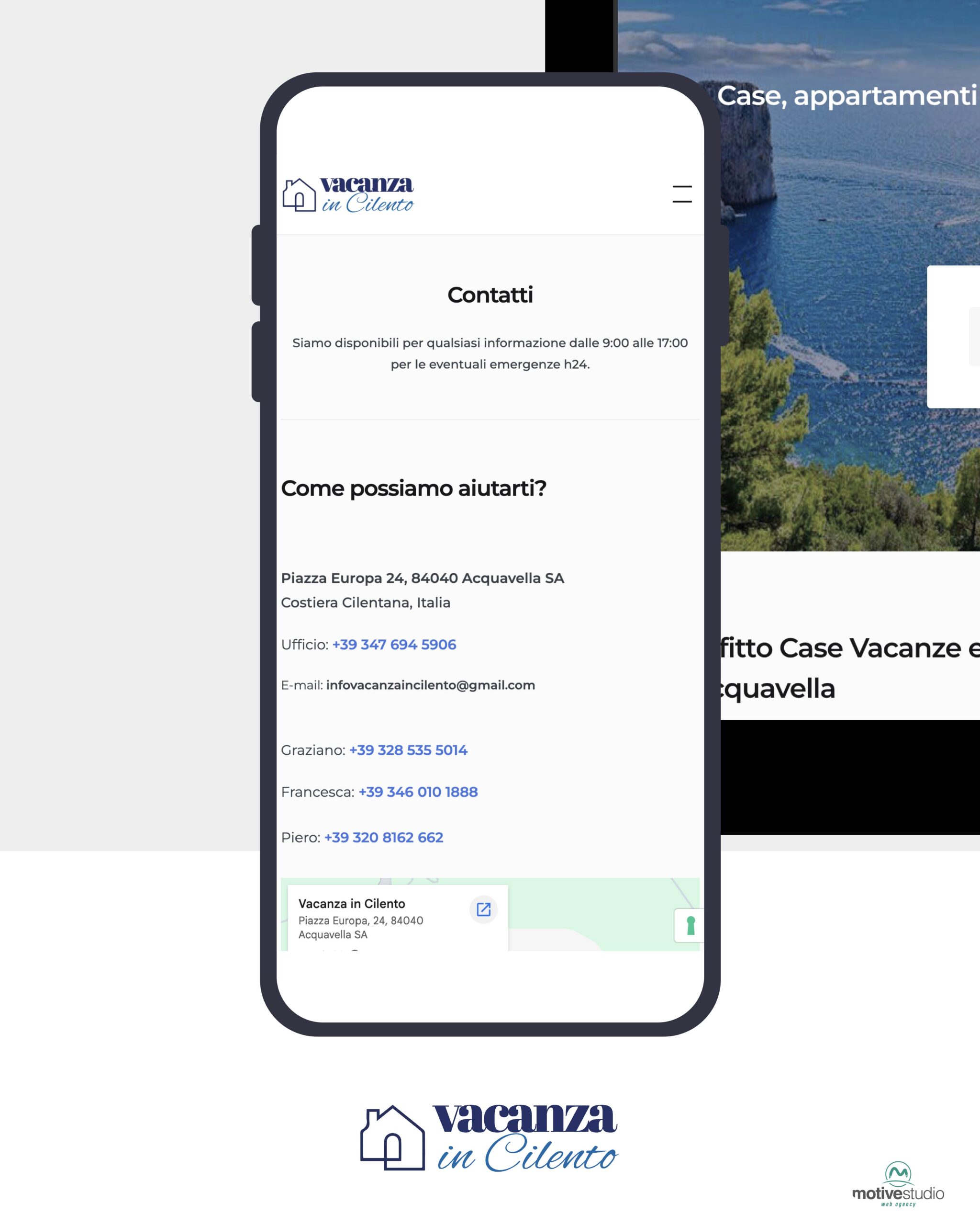 Sito web Vacanza in Cilento Sito web Vacanza in Cilento