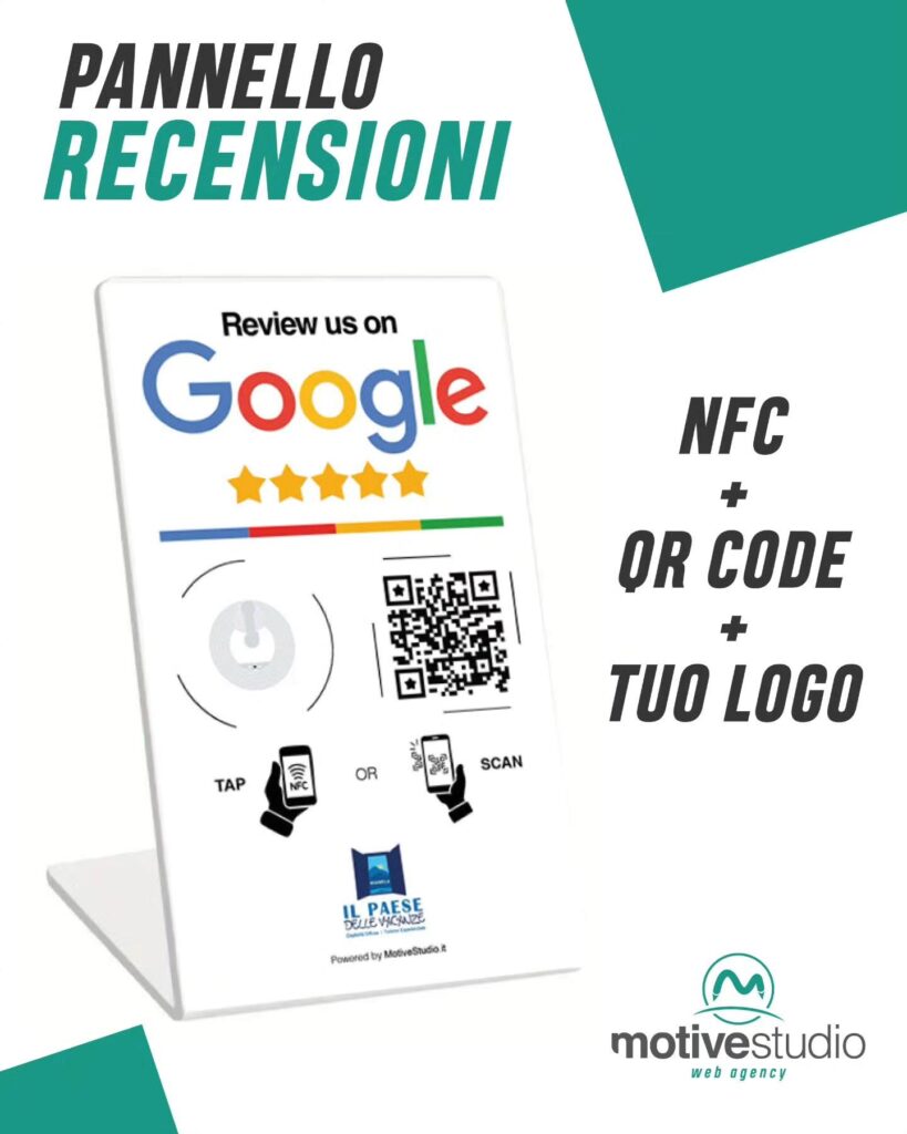 Pannello recensioni