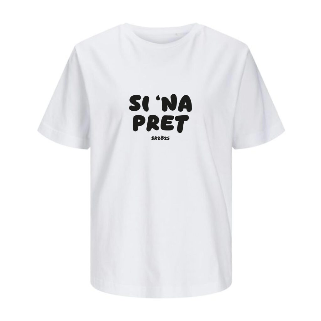 T-shirt Si na pret - Maglietta napoletana